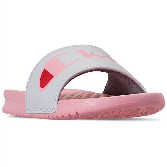 Champion Super Slide Split Script Pink Slides - Picture 2 of 14